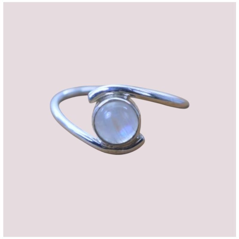 925 Silver Gemstone Side Ring